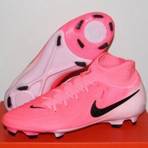 Nike Phantom Luna 2 Pro FG Soccer Cleats Mens 8 9.5 Sunset Pulse Black